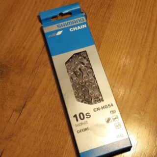 Kette, 10_Fach, 116gl, Shimano, HG54 blue