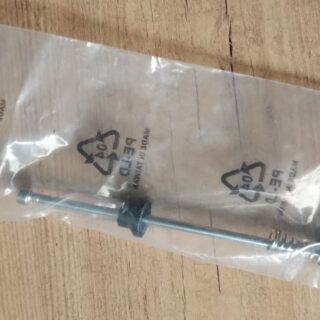 Achse, Secure-5-Kant, 135mm, schwarz