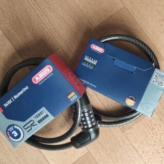 Drahtschloss, Zahlen, 85cm, Klasse 3, Abus, Numerino 5410c