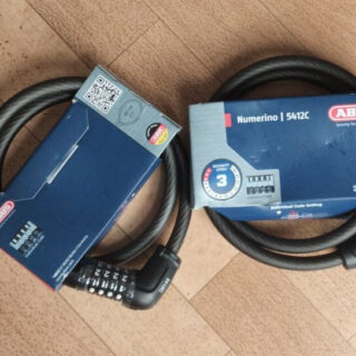 Drahtschloss, Zahlen, 85cm, Klasse 3, Abus, Numerino 5412c