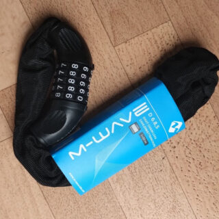 Kettenschloss M-Wave Zahlen 85cm