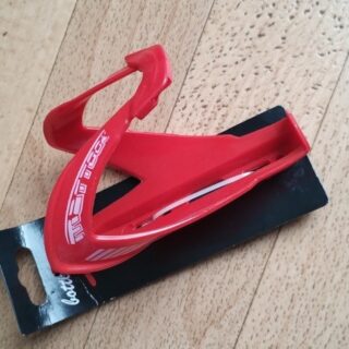 Trinkflaschenhalter, Rot, Befestigung am Rahmen, Plastik