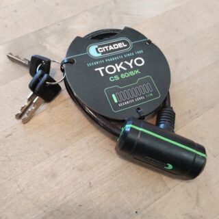 Drahtschloss Citadel Tokyo Schluessel 60cm